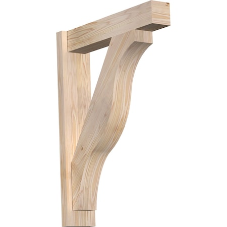 Ekena Millwork Funston Block Smooth Outlooker, Douglas Fir, 5 1/2"W x 24"D x 32"H OUT06X24X32FST05SDF